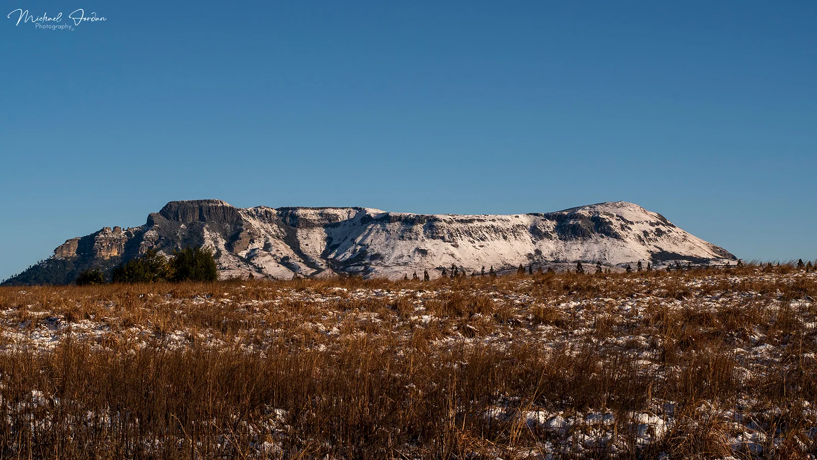 Snow Cover Mountains, Montrose Rest Stop